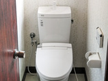 トイレリフォーム節水タイプでお掃除もしやすいトイレ