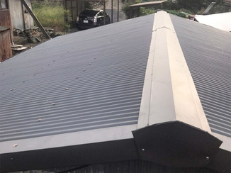 外壁・屋根リフォーム 下地から補修した安心できる屋根